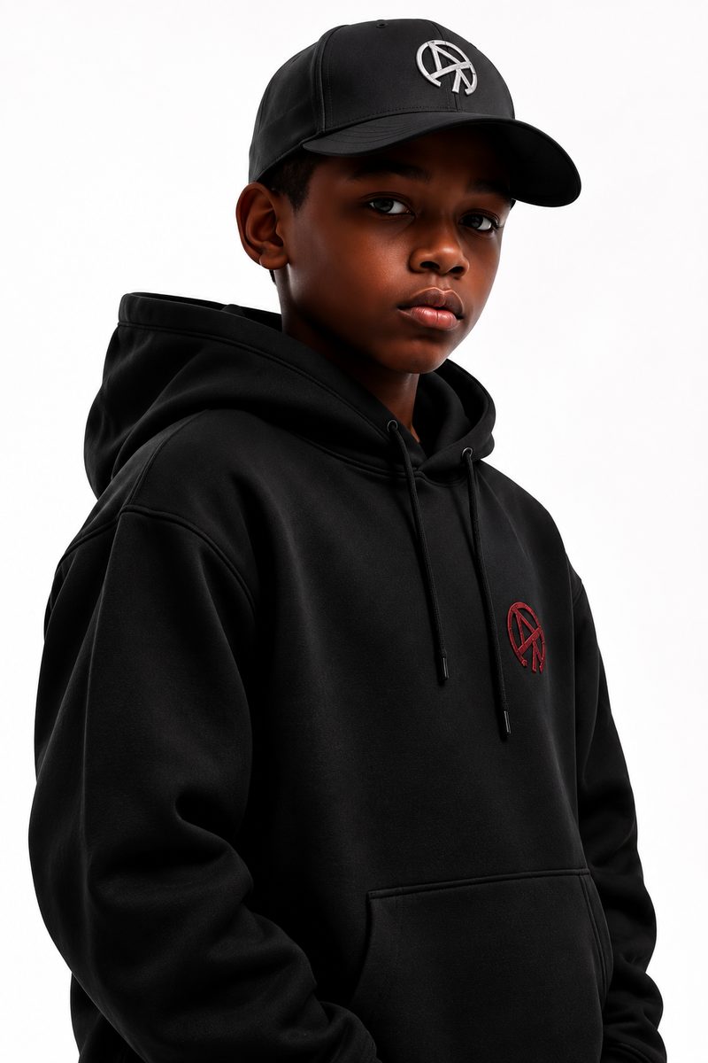 Enfant — hoodie et casquette Carbozo